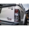 โครเมี่ยม ครอบไฟท้าย ใส่โตโยต้า ไฮลัค วีโก้ แชมป์ Toyota Hilux vigo champ 2011 V.2